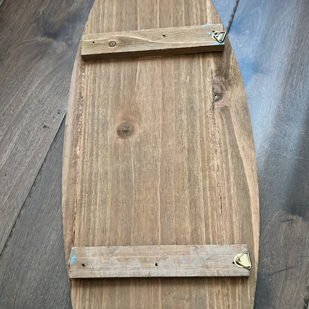 Distressing Wooden Surfboard Wall Decor - Picture 6 of 6